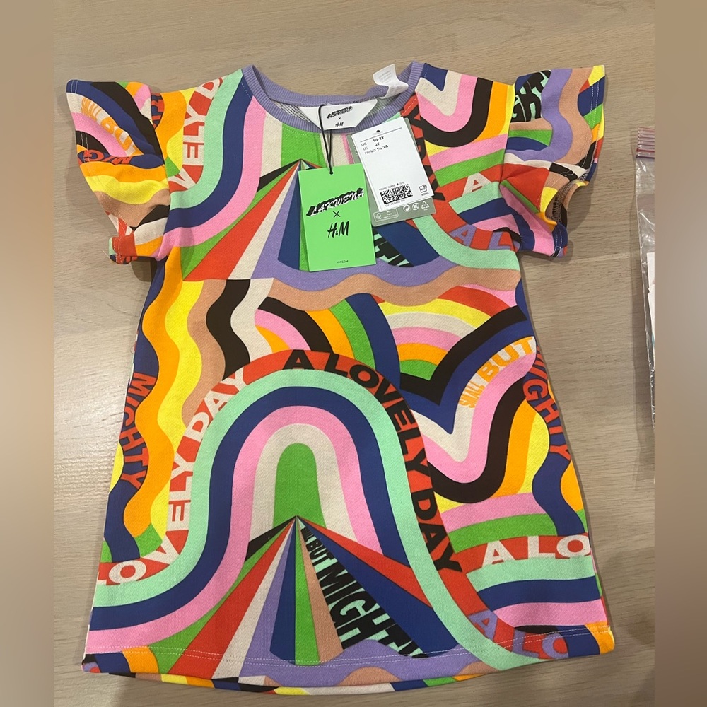 H and M x Lakwena dress NWT